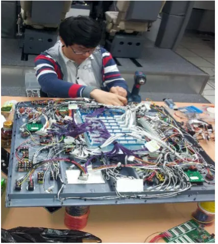 Figure 11. Wiring work. 