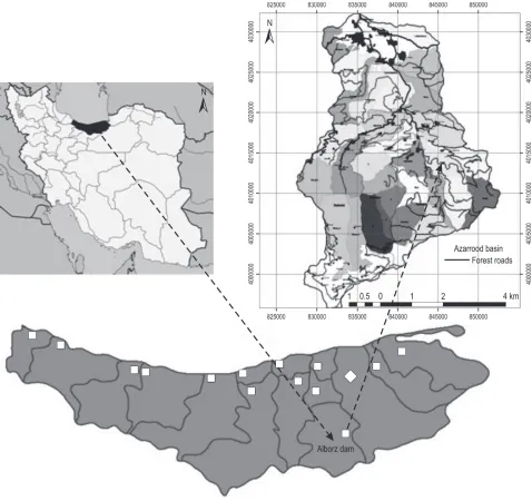 Fig. 1 Map and geographical location of the study area