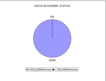 Table  ­  1  :  Socio­economic Income 