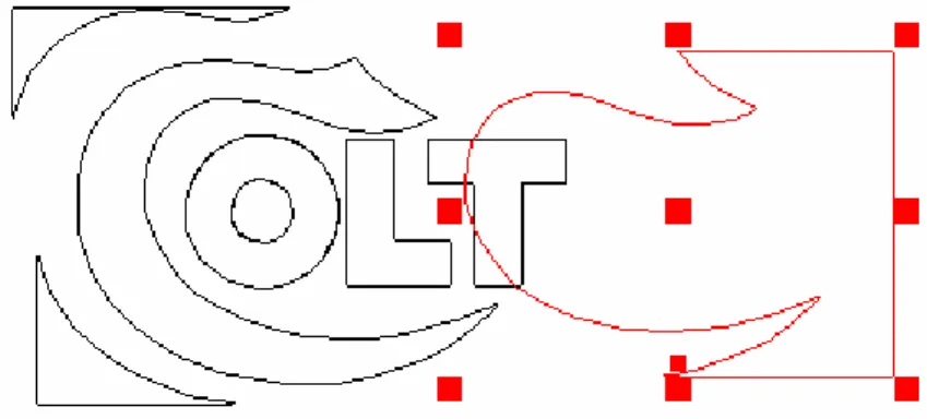Figure 7-10  Logo Ungrouped,  Filled Contours Viewing mode 
