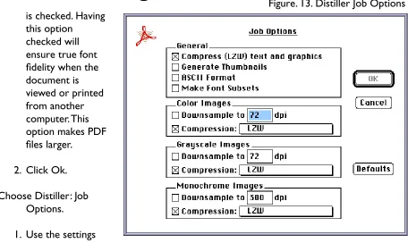 Figure. 13. Distiller Job Options