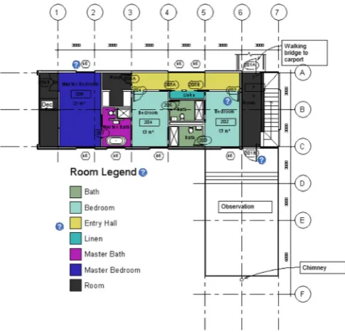 Fig. 2. Floorplan of the first level of the design.