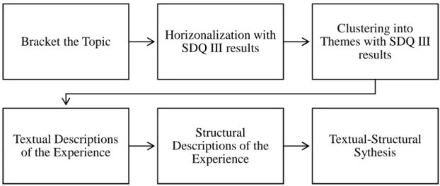Figure 9.  Data analysis flowchart  Bracketing the Topic 