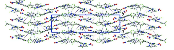Figure 3Overlay diagram of the first independent molecule (shown in red) and the second independent molecule (shown in blue)