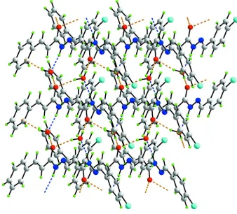 Figure 1The molecular structure of (I) showing displacement ellipsoids at the 50% probability level