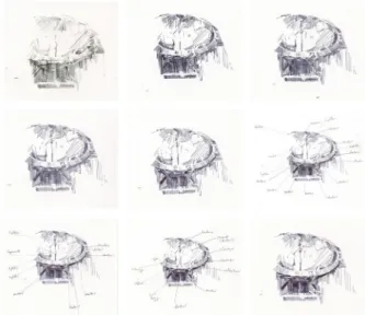 Figure 3: Original pencil drawing provided by the artist