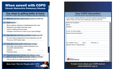 Figure 4 Image of the form used by ambulance officers to triage patients with an exacerbation of chronic obstructive pulmonary disease (COPD).  GP, general practitioner; GCS, Glasgow Coma Scale; ADMS, Acute Demand Medical Service; RN, Registered Nurse; CHCH, Christchurch