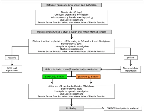 Table 1 Inclusion and exclusion criteria for patients with refractory neurogenic lower urinary tract dysfunction (LUTD)