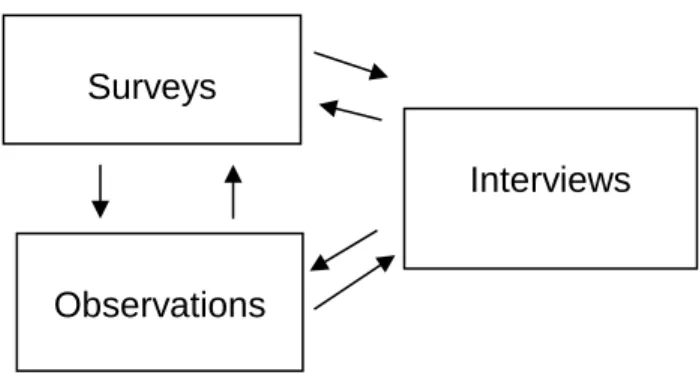 Figure 1.  Triangulation by Method 