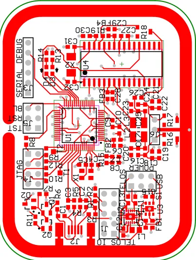 Figure 5.6: PCB Layout Page 1 of 4: Top Layer