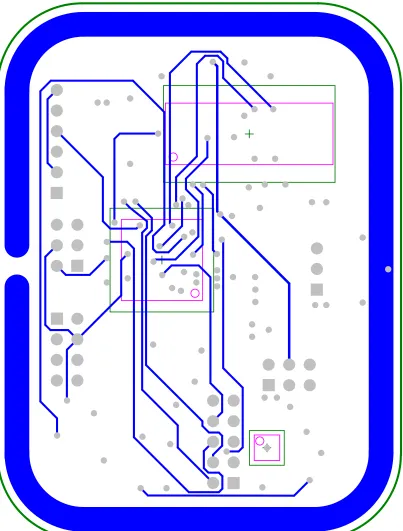 Figure 5.9: PCB Layout Page 4 of 4: Bottom Layer