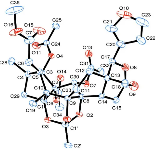 Figure 2The crystal packing viewed along the c-axis and showing solvent accessible voids