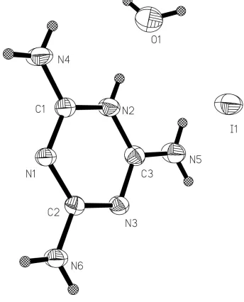 Figure 1The title molecules with the atomic numbering scheme. The displacement ellipsoids are drawn at the 30% probability 