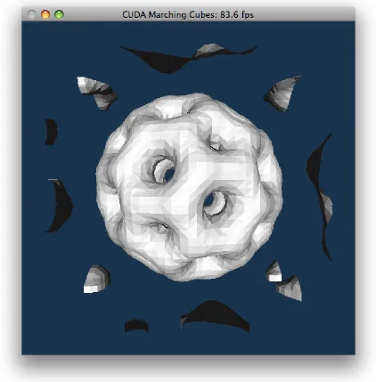Figure 1.2: A buckyball volume rendered as a polygon mesh using the marching cubesalgorithm