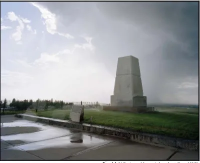 Fig. 14 U.S. Army Memorial on Last Stand Hill, Little Bighorn Battlefield National Monument, Montana, 2009 