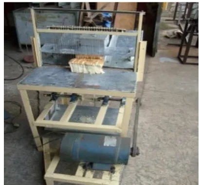 Figure 2 Assembling of the bread slicer 