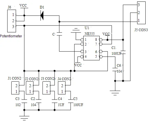 Fig. 3. Data conversion module of tilt sensor 