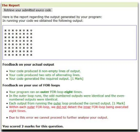 Table 1: Engagement statistics for the eleven summative tasks. For each task, the 2nd column lists the number of students that submitted their C code, the 3rd column lists the total number of submitted attempts, the 4th column lists the number of students 