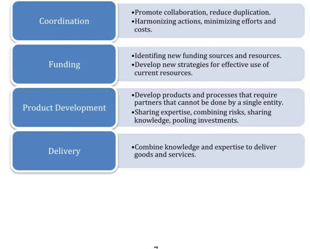Figure 1 below shows four main categories of PPPs identified by McKinsey &amp; Co. 