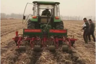 Figure 5  Variable rate fertilization positioning method 