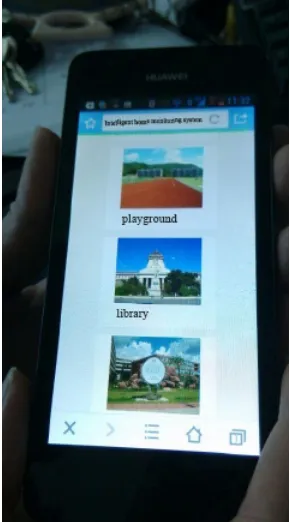Fig. 12.  Mobile browsing remote server image information test results 