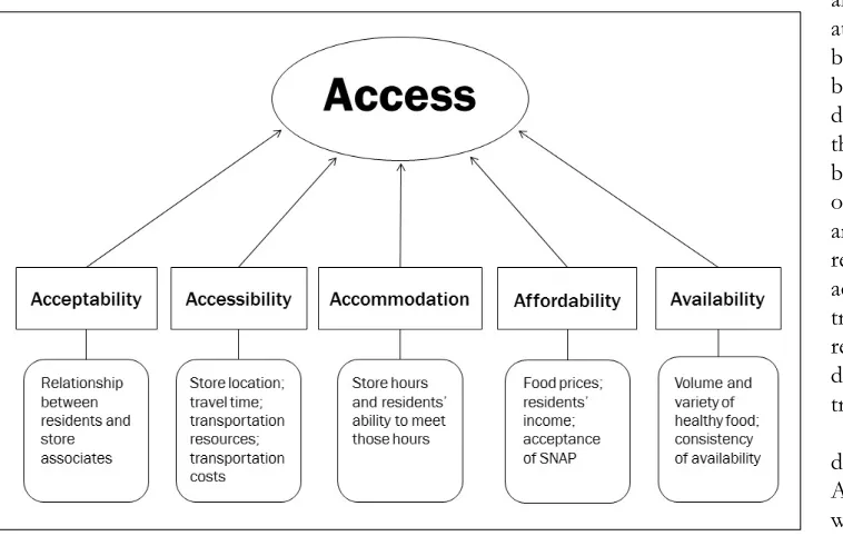 Figure 1. The Five Dimensions of Access 