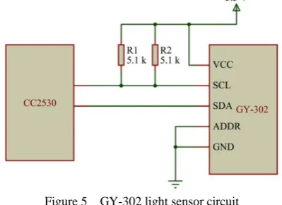 Figure 4  DHT11 humidity sensor circuit 