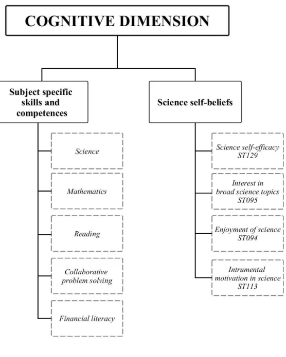 Figure 2: The cognitive dimension of students’ well-being 
