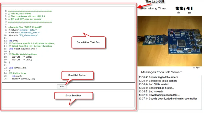 Fig. 6. The Controller Remote IDE. 