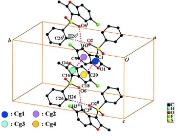 Figure 1The molecular structure of the title compound with the atom numbering scheme. Displacement ellipsoids are drawn at the 