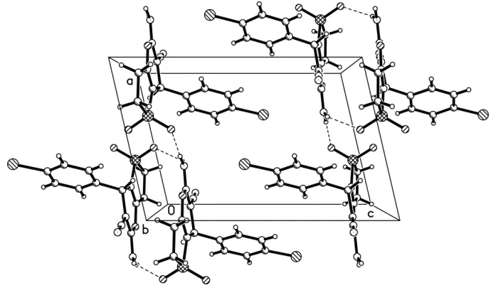 Figure 1The structure of (I), showing 30% probability displacement ellipsoids and the atom-numbering scheme