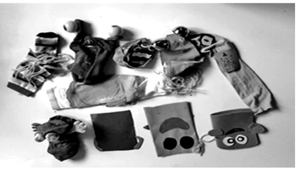 Figure 4. Puppets Artefact Done by Students