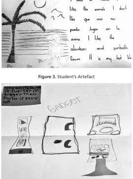 Figure 3. Student’s Artefact