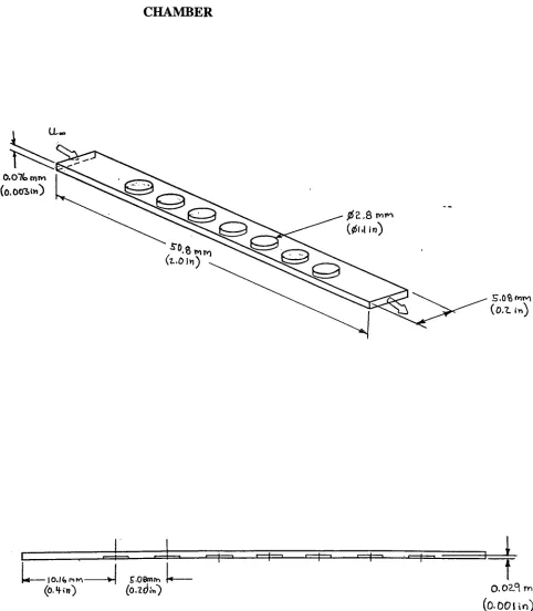 Figure 1-1TYPICAL CHANNEL GEOMETRY FOR PCR DETECTIONCHAMBER