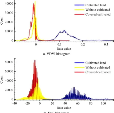 Figure 7  Vegetation index histogram 