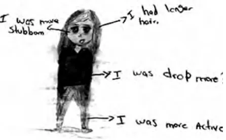 Figure 4. “The Old Me:” Sample From Student D