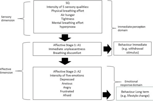 Figure 1 The multidimensional dyspnoea profile model (Banzett et al17).