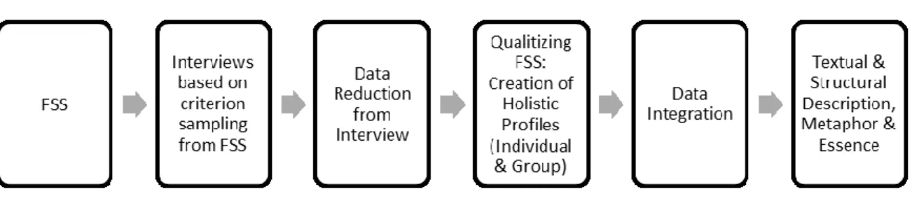 Figure 3. The Data Collection/Analysis Process of Flow. 