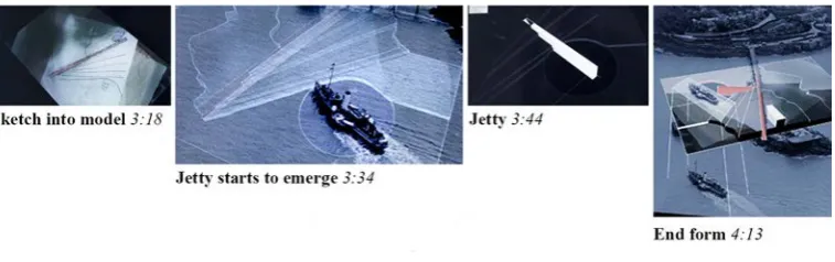 Figure 9 Film 1, Breakthrough arraying projection, by Matthew Hynam 