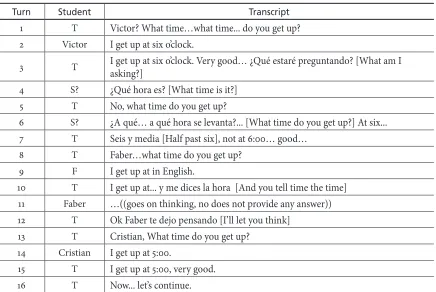 Table 3. Transcript 3