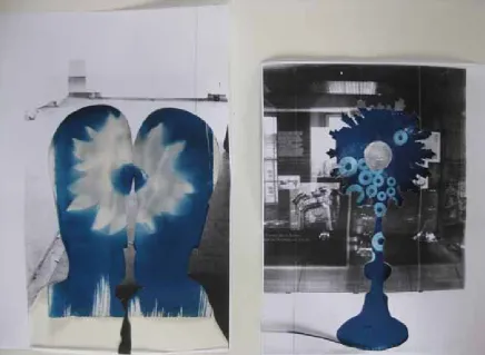 Figure 23.  Cyanotype and collage.