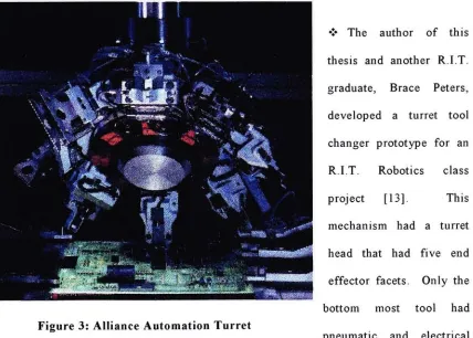 Figure 3: Alliance Automation Turret