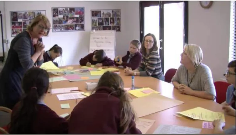 Figure 1. The co-design workshop in action 