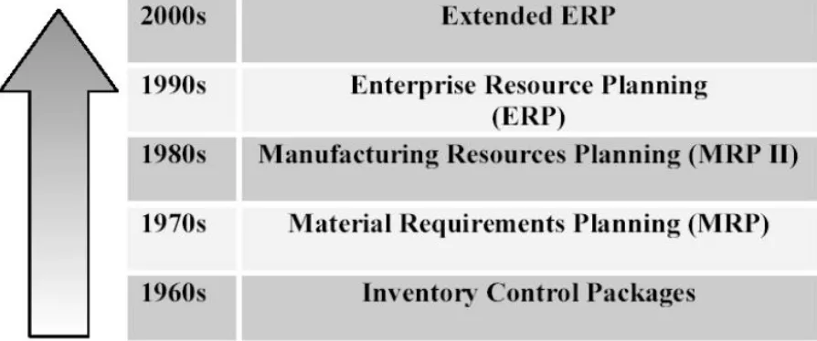Figure 1.2. ERP Evaluation in a Phased Manner 
