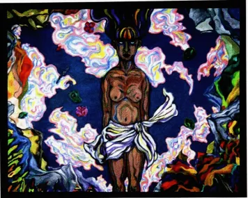 Figure 2. ONE. Oil on canvas,44" x 56T.