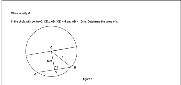 Figure 5.3: A diagram showing an activity given to learners  