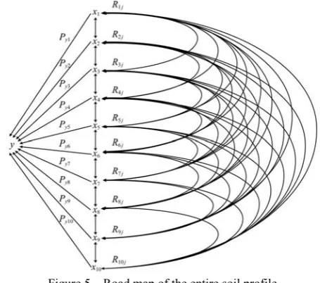 Figure 5  Road map of the entire soil profile 