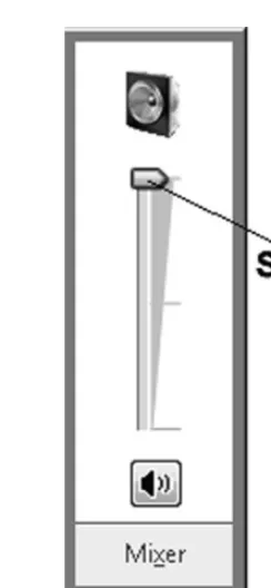 Figure 1.4Volume Control dialog box.
