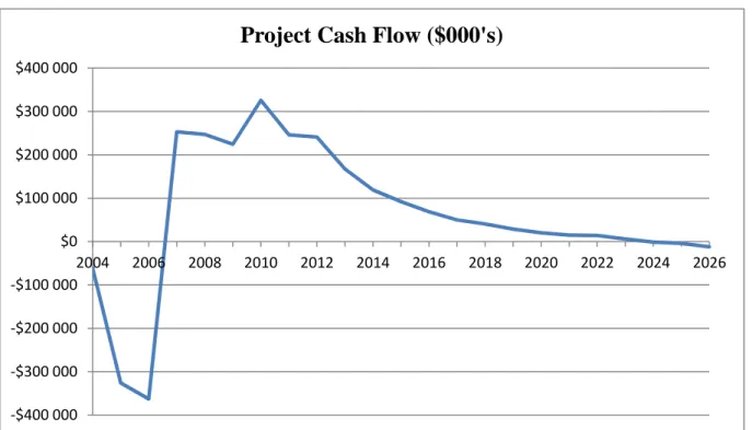 Figure 4.2: Project Cash Flow 