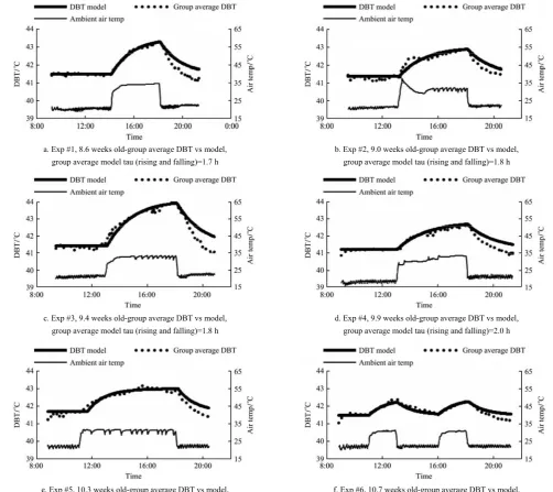 Figure 4  Comparison of average and first-order model DBTs 